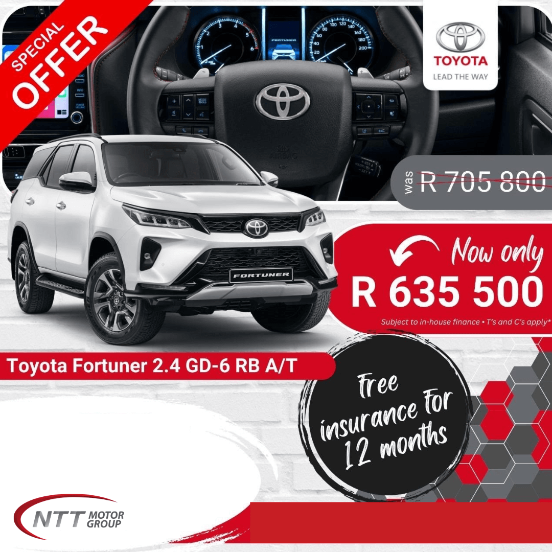 Toyota Fortuner Special Offer! Special Offer