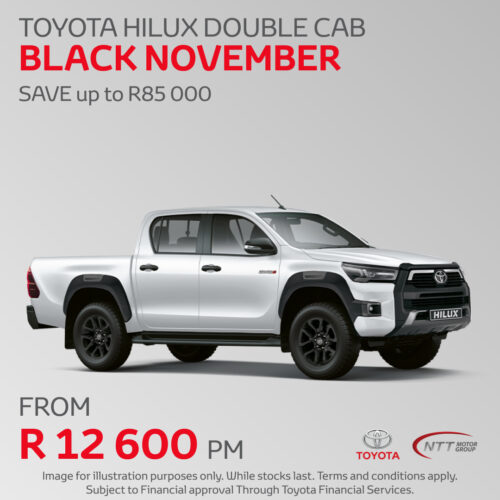 Black November image from NTT Toyota